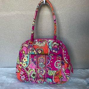 Vera Bradley Turn Lock Satchel purse